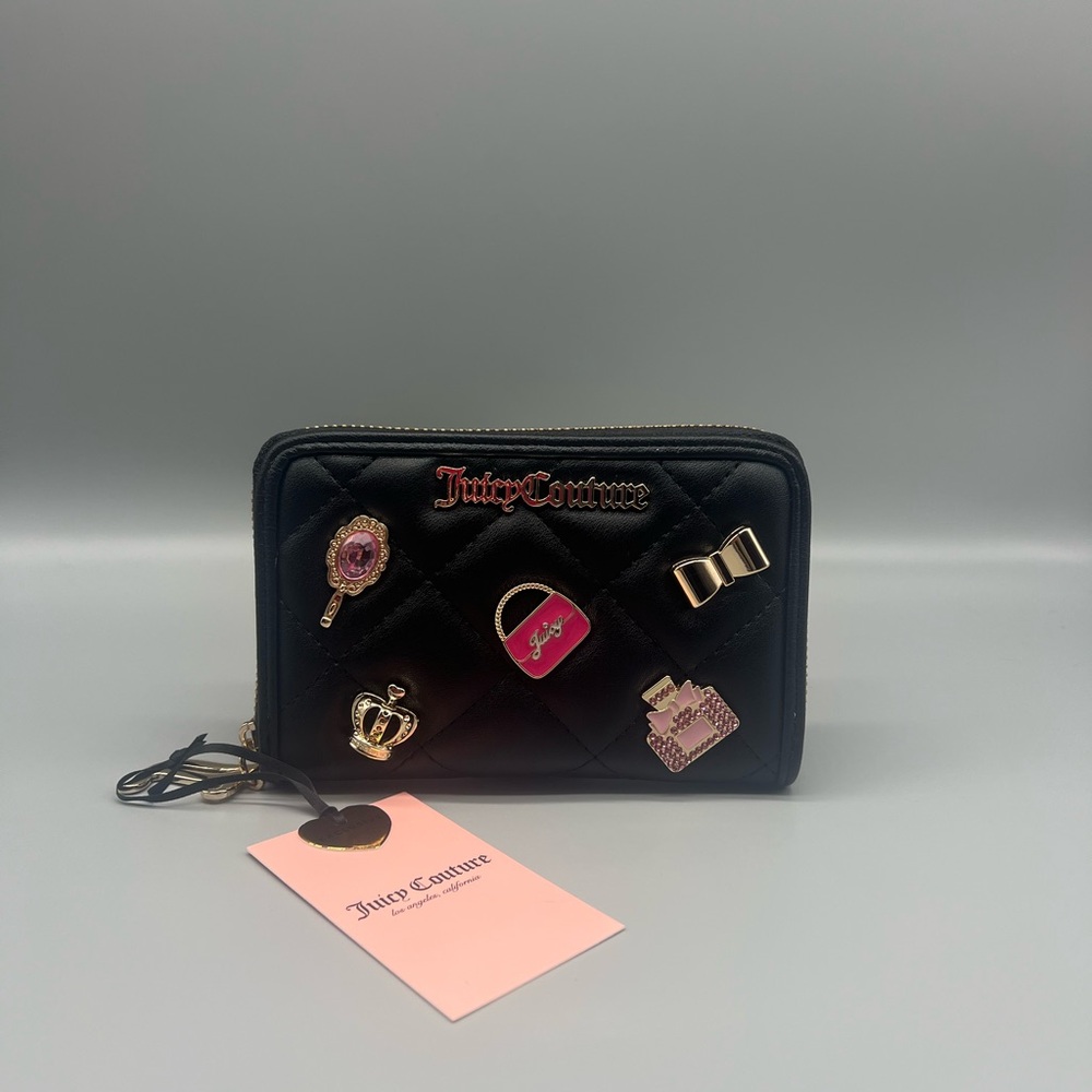 Juicy Couture juicy girls only medium zip around wallet